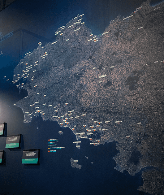carte Bretagne