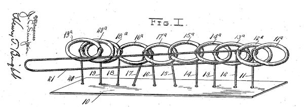 Pré-événement de la Nuit des Chercheur.e.s le 19 septembre - Quand jouer permet des avancées scientifiques et technique - Brevet américain, US 1,133,061 du 23 mars 1915