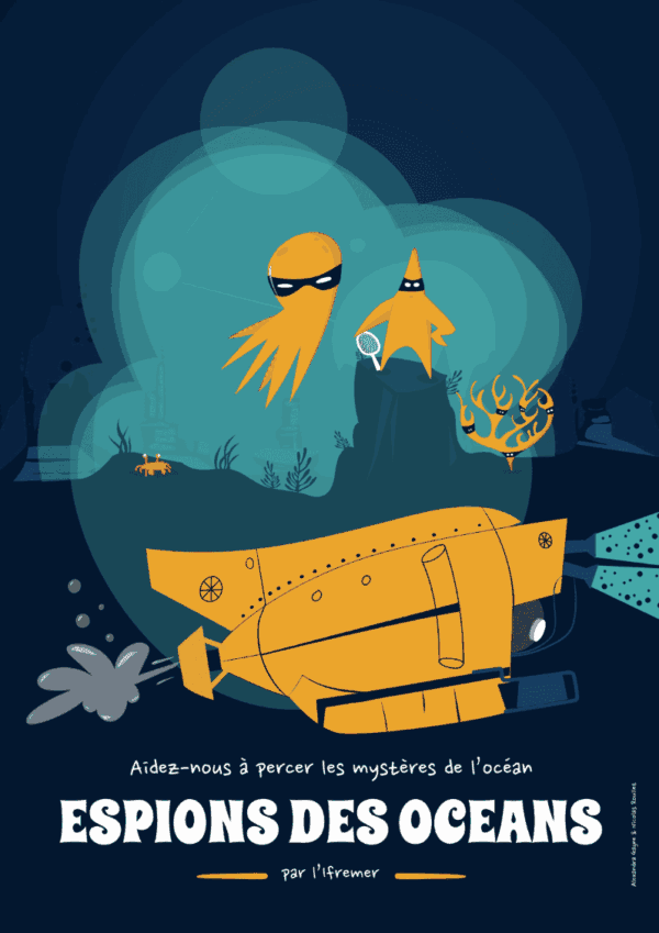 Visuel Espions des Océans d'Ifremer