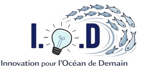 Logo des étudiants de l’association IOD (Innovation pour l’Océan de Demain) ENSTA Brest x Musée pour l'Océan 70.8. Journée Innovation pour l'Océan de Demain.